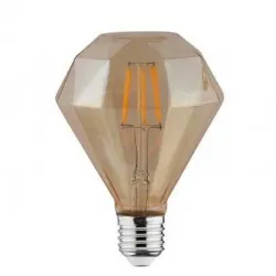 Bec LED filament RUSTIC DIAMOND-4 4W 360Lm E27 2200K 001-034-0004