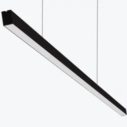 Corp de Iluminat LED Liniar 5075 negru 160W/4000mm (4000K)