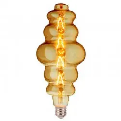 Bec LED filament ORIGAMI AMBER 8W 620Lm E27 2200K 001-053-0008