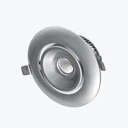 Corp de iluminare LED încastrat rotativ din aluminiu PL-DLW415W LED 15W/4'/6500K