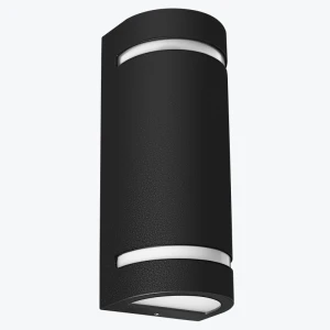 Corp de iluminat fatada max.2x35W GU10 IP44 75x95x238mm negru PL-13282P PANLIGHT