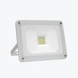 Proiector LED PL-FLS30GW 6500K IP65 alb