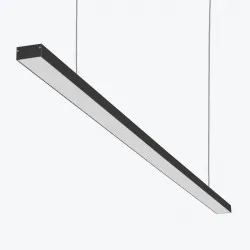 Corp de Iluminat LED Liniar 7035 negru 60W/1500mm (4000K)