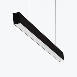 Corp de Iluminat LED Liniar 5075 negru 40W/1000mm (4000K)