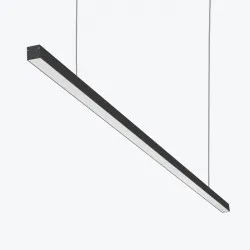 Corp de Iluminat LED Liniar 3535 negru 60W/1500mm (4000K)