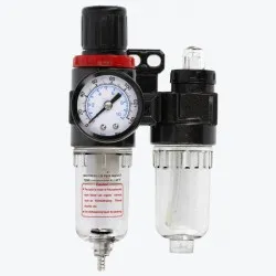 Filtru regulator cu manometru si lubrifiant 1/4, 25/15ml HT4R874 HOEGERT