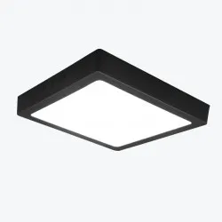 Corp de iluminare LED aplicat pătrat negru PL-US18CSB-P 18W 4000K