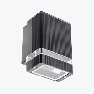 Corp de iluminat fatada max.35W GU10 IP54 110x105x160mm negru PL-12651P PANLIGHT