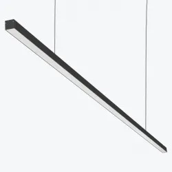 Corp de Iluminat LED Liniar 3535 negru 120W/3000mm (4000K)