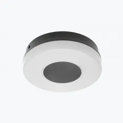 Corp de iluminat pe perete exterior LED TWIST 10W 750LM IP65 4000K rotund negru LD-TWI10WOK-40