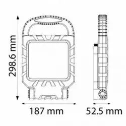 Projector LED portabil 45W-thumb-4