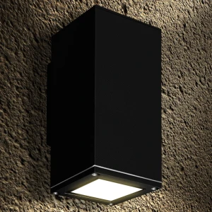 Corp de iluminat fatada max.2x35W GU10 IP44 130x90x200mm sur PL-12552P PANLIGHT