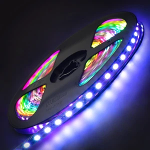 Banda LED digitala adresabila RGB-IC, PL-3535RGB108IC-24, IP20, 8mm, 24V, 19W/m, 108led/m, 5m Flowing/Running PANLIGHT-thumb-3