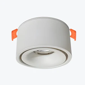 Spot incorporat GU10 rotund alb 96x45mm IP20 PL-23150W